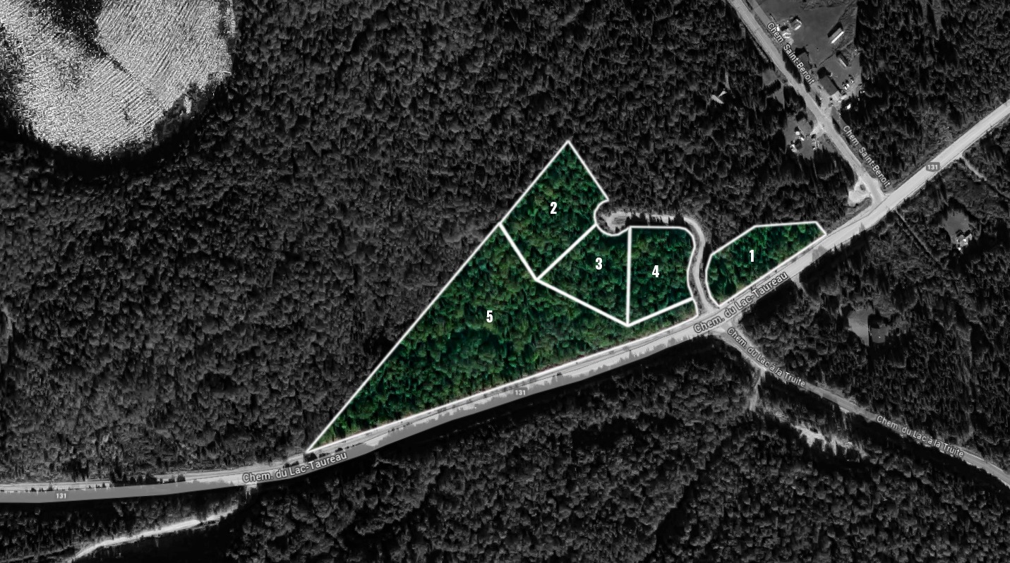 Panneau des terrains – lots 2 et 3 vendus